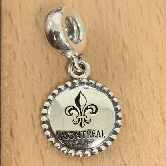 Pandora Jewelry - Pandora Unforgettable Moment Montreal Charm, S925 Silver Bracelets
